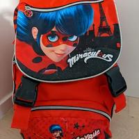 zaino scuola elementare Lady Bug