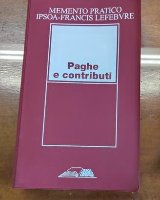 IPSOA Memento pratico Paghe e contributi 2001