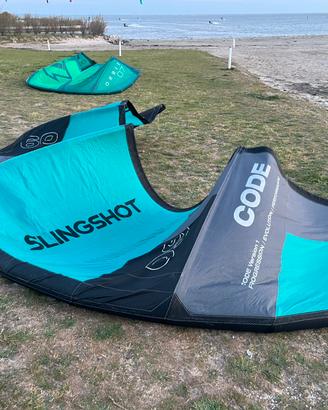 Kite Slingshot Code V1 9 m2 barra sentry V1.1 20”