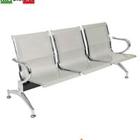 Sedie da attesa in acciaio – NUOVE – 3 posti