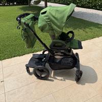 Passeggino Inglesina Quad verde con pedana 