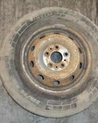 RUOTA SCORTA PER FIAT DUCATO DA 15 ANNO 2010