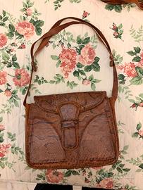 borsa vera di pitone