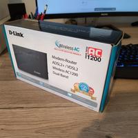 MODEM ROUTER ADSL2+/VDSL2 D-Link DSL-3782 Wi-Fi