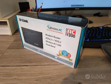 MODEM ROUTER ADSL2+/VDSL2 D-Link DSL-3782 Wi-Fi