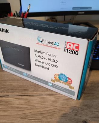 MODEM ROUTER ADSL2+/VDSL2 D-Link DSL-3782 Wi-Fi