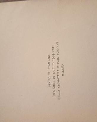 Libretto teatro 'La sonata dei fantasmi ' 1942