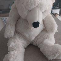 Orso bianco peluche