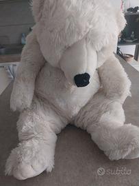 Orso bianco peluche