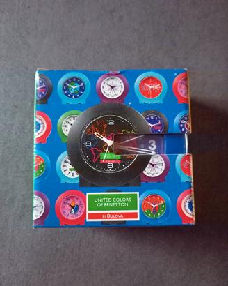 Sveglia vintage Benetton by Bulova