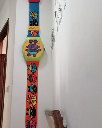 Orologio maxi Swatch da parete vintage 