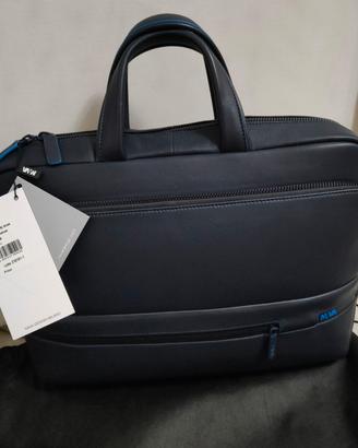 Borsa di pelle plu Nava - porta pc fino a 15.6"