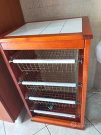 carello porta frutta 