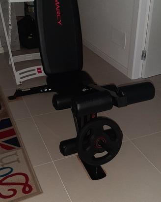 Panca leg curl e leg extension 