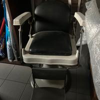 Poltrona vintage da barbiere