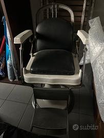 Poltrona vintage da barbiere