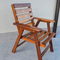 Sedia da giardino anni 80