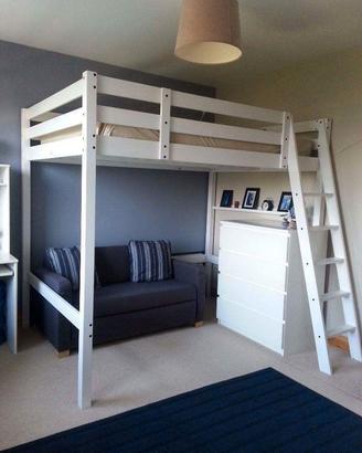 Letto A Soppalco IKEA STORA 140x200 Smontato
