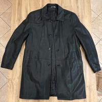 Cappotto in pelle da uomo