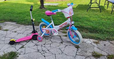 Bicicletta e monopattino paw patrol