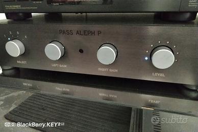 Preampli Aleph P e finale Aleph J