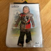 Costume cavaliere medievale 3-4 anni