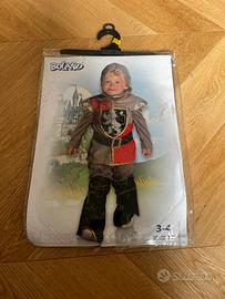 Costume cavaliere medievale 3-4 anni