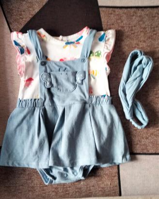 Completo bambina neonata cotone Mayoral