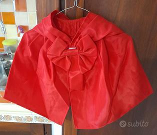 Vestito carnevale Cappuccetto Rosso con mantello