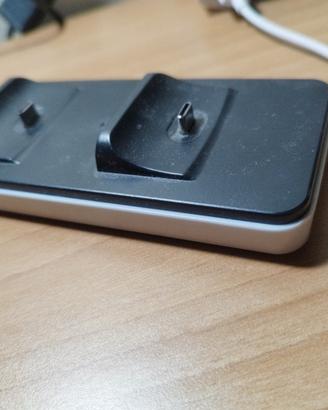 caricatore per due controller dualsense ps5