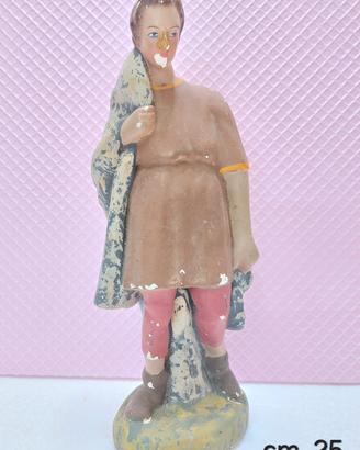 
Pastore Presepe in GESSO cm. 25