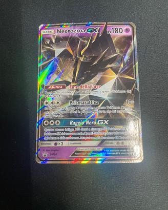 Carta pokemon necrozma GX