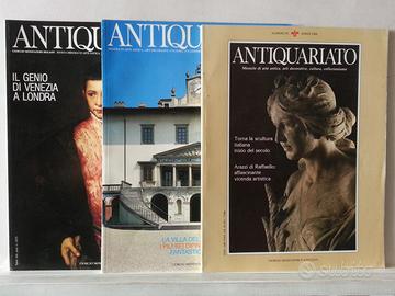 Tre riviste ANTIQUARIATO 1984-1988
