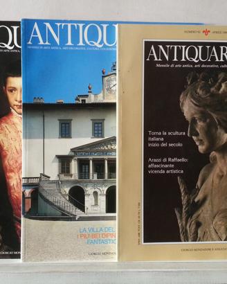 Tre riviste ANTIQUARIATO 1984-1988