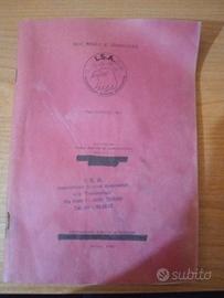 BREVE MANUALE DI SOPRAVVIVENZA I.S.A.  1900