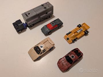 Transformers G1 VINTAGE Stunticon Pentacar 1985