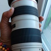 obiettivo zoom Canon 70-200 f 2.8 serie L USM