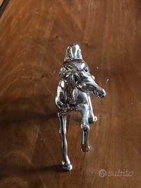 Cavallo laminato in argento