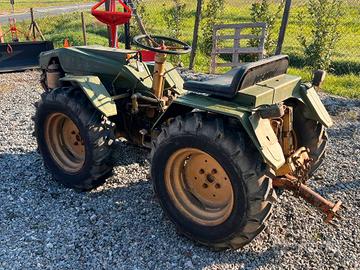 Trattore PASQUALI con Fresa e Trincia