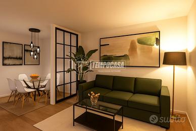 Ampio Open Space con due Logge