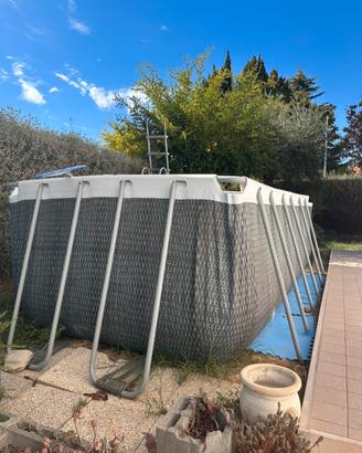 Piscina da esterni 2x4 con accessori