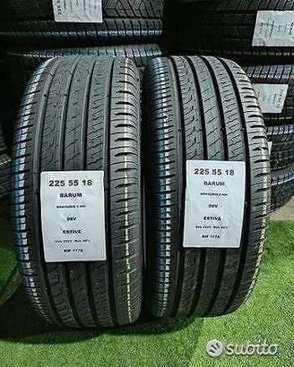 2 gomme 225 55 18 BARUM RIF1778