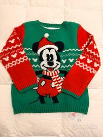 Maglione di Natale Disney 4 anni
