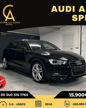 Audi A3 SPB 2.0 TDI 150 CV clean diesel Attraction