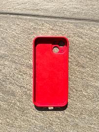 Cover rossa iphone 13 in silicone