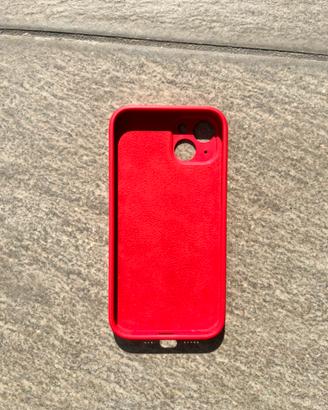 Cover rossa iphone 13 in silicone