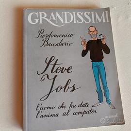 Libro collana grandissimi Steve Jobs 