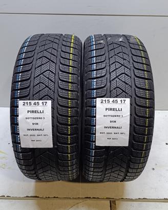 2 GOMME 215 45 17 PIRELLI INV RIF3413
