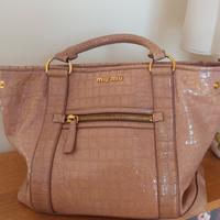 Borsa Miu Miu rosa cipria