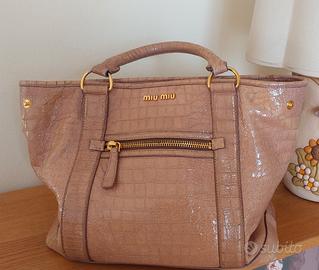 Borsa Miu Miu rosa cipria